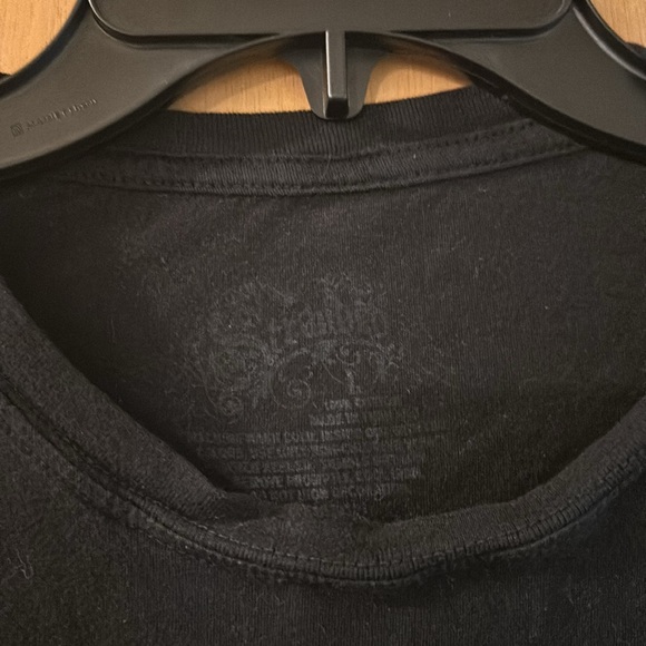 Stranded Women’s Long Sleeve Y2K Wings Tee T-Shirt Black Size Large - Picture 5 of 9